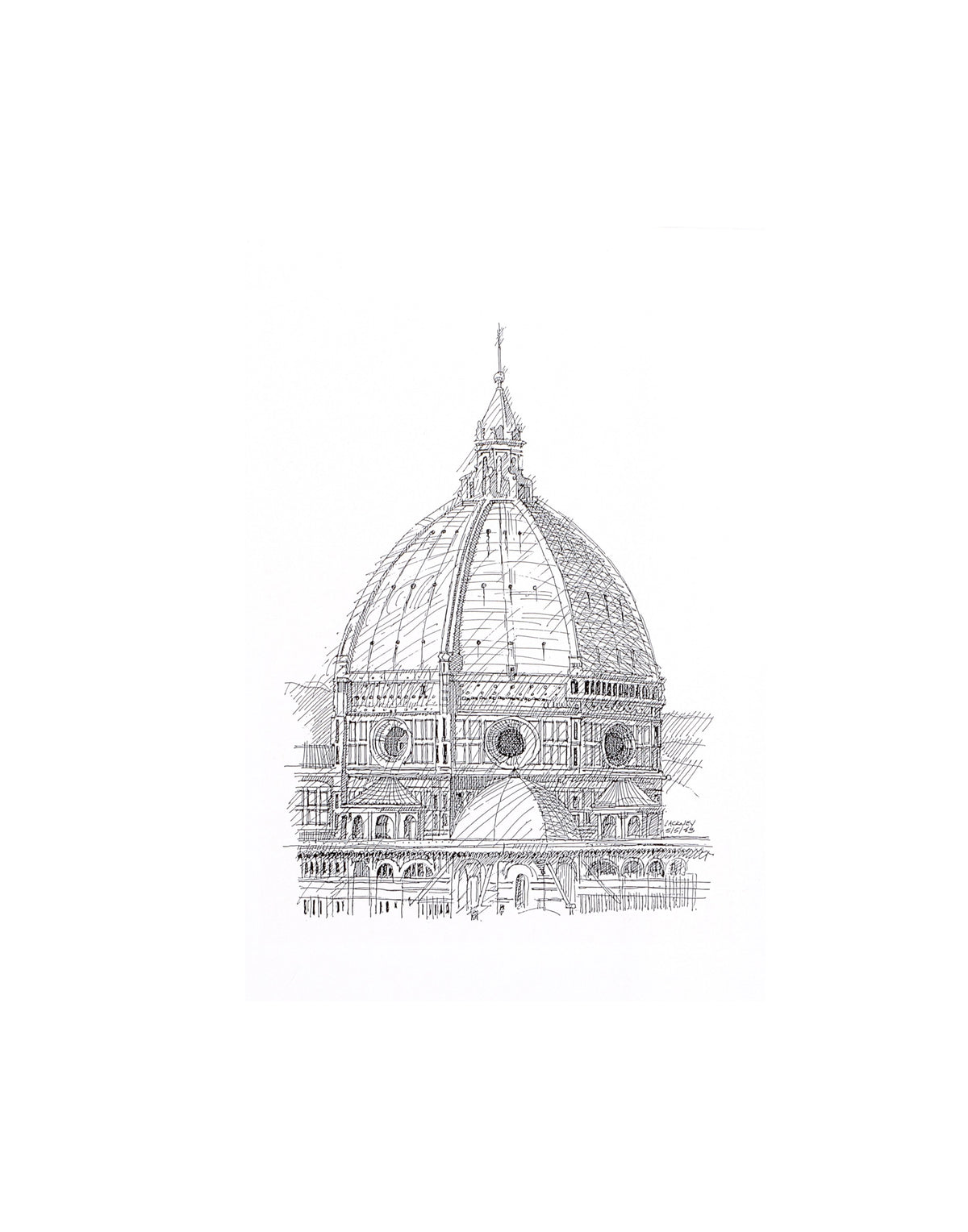 Florence fine-art print by Robert R. Lackney