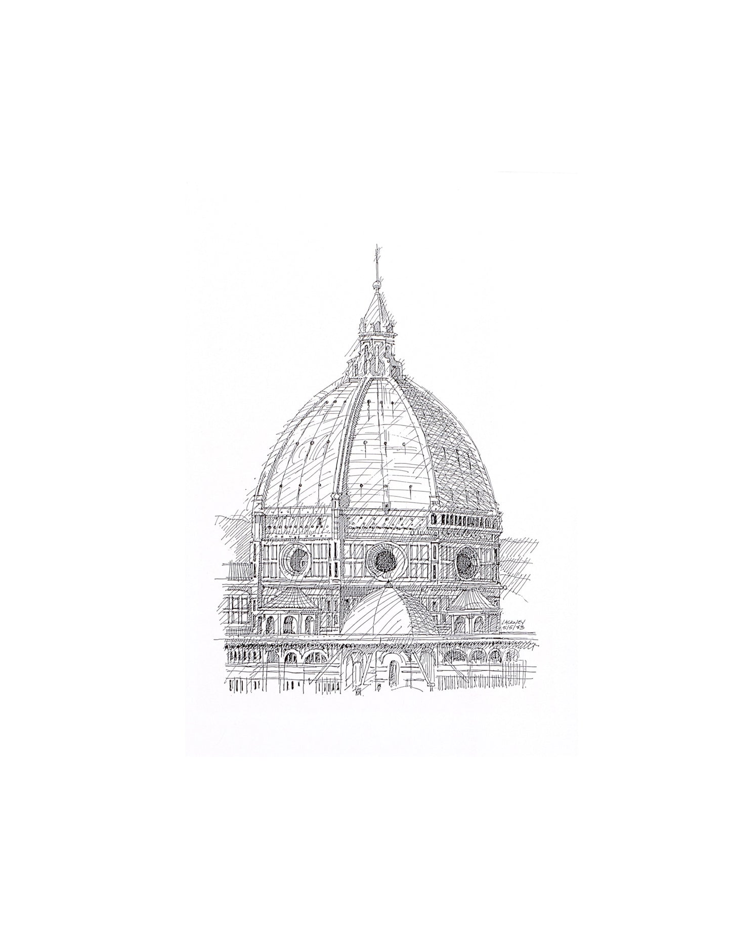 Florence fine-art print by Robert R. Lackney