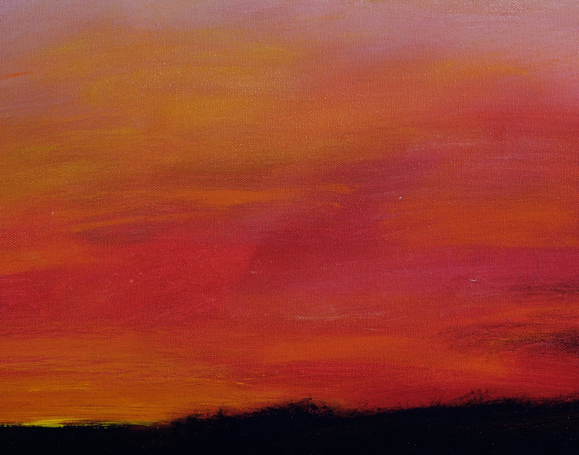 Detail of Morning Glow fine-art print by Robert R. Lackney