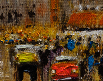 Detail of Morning Street by Robert R. Lackney