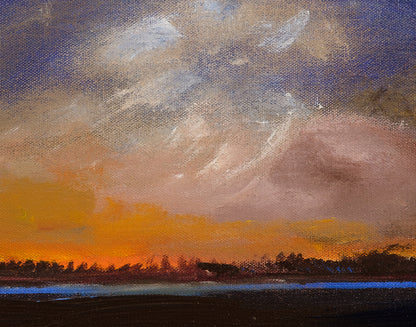 Detail of Vigils Night Light by Robert R. Lackney