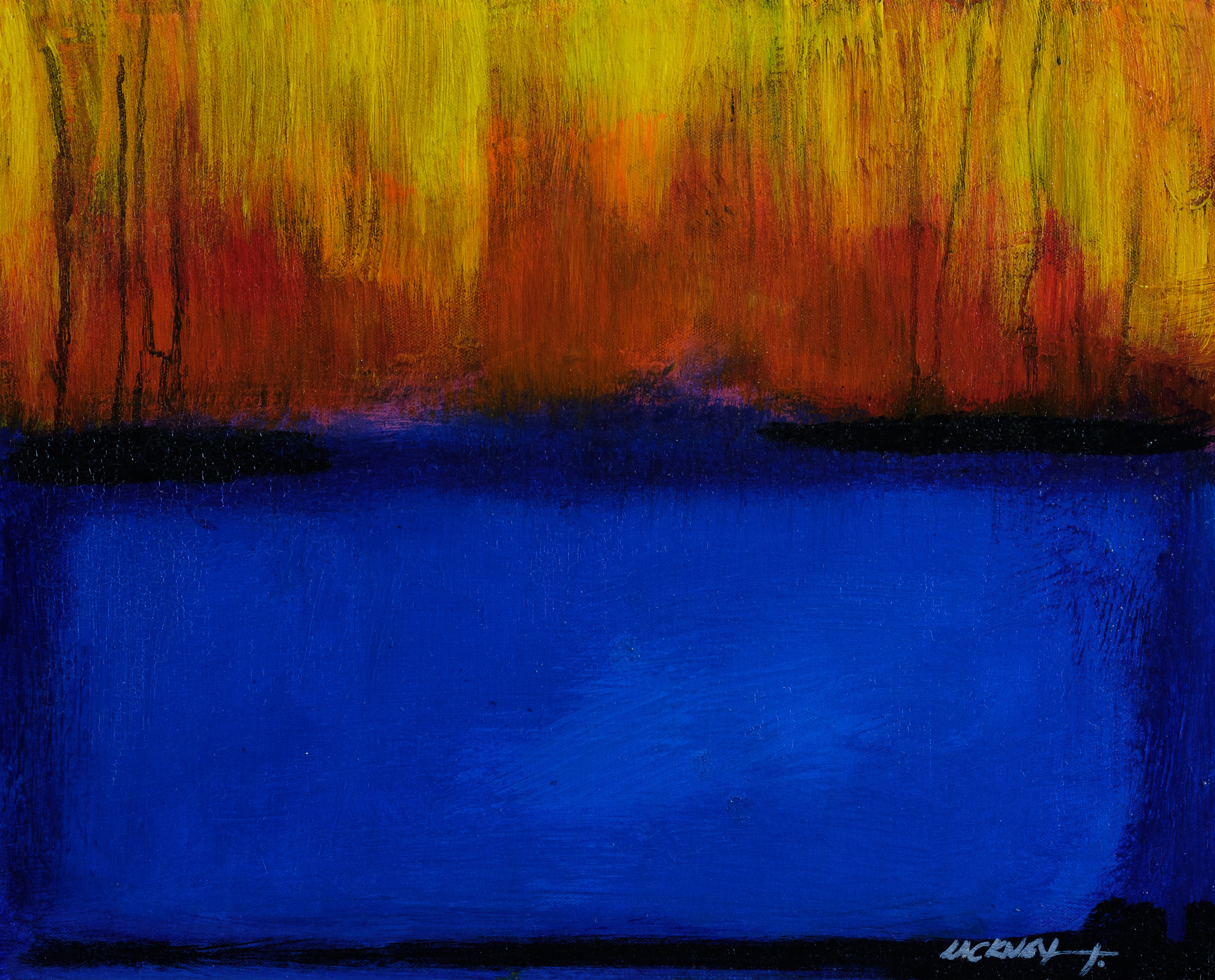 Rhapsody in Blue by Robert R. Lackney